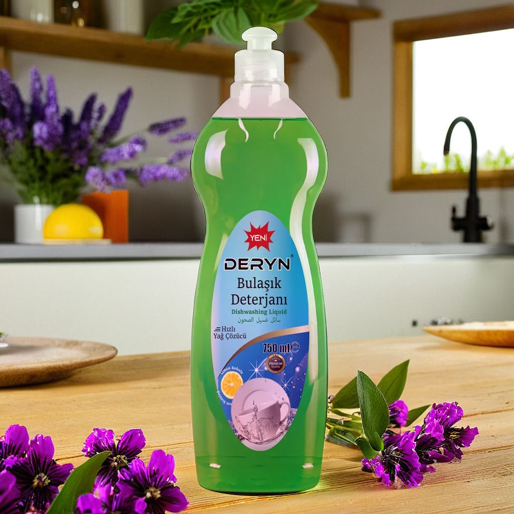 Deryn Bulaşık Deterjanı - Ekstra Hijyen ve Parlaklık